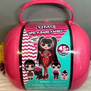 LIMITED EDITION LOL Surprise OMG Spicy Babe Family Pack w/45+ Surprises ! ~ New